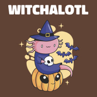 Cute Axolotl Witch With Pumpkin Halloween Music T-shirt | Artistshot