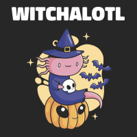 Cute Axolotl Witch With Pumpkin Halloween Music Men's T-shirt Pajama Set | Artistshot