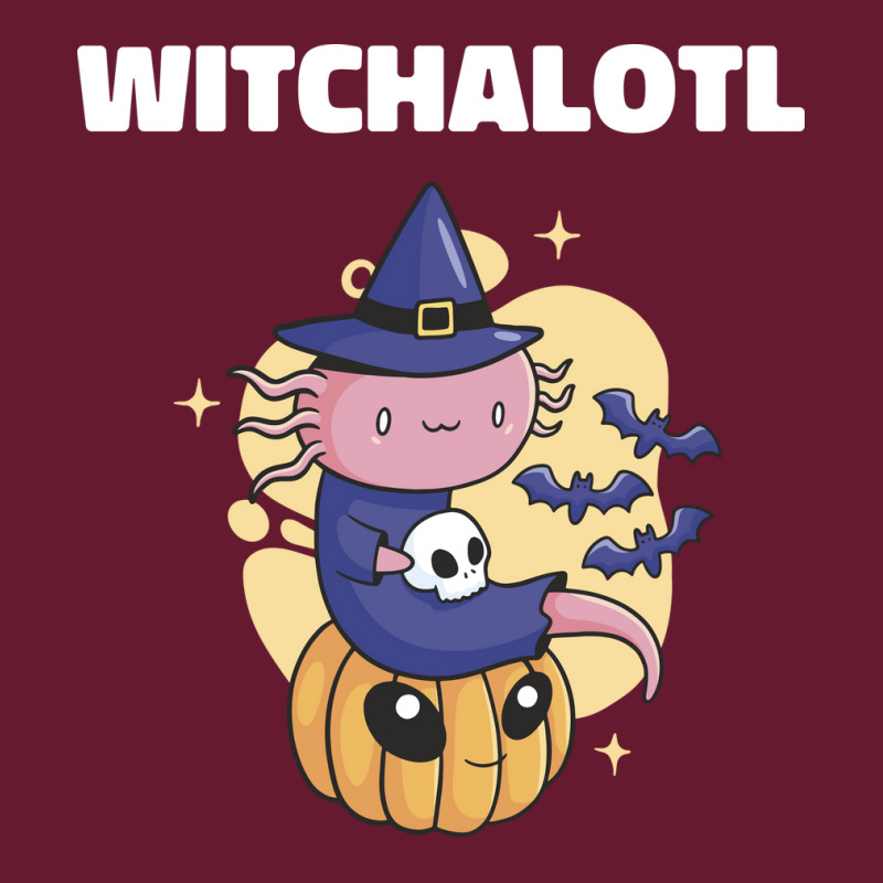 Cute Axolotl Witch With Pumpkin Halloween Music Classic T-shirt by oreilywendyo | Artistshot