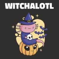 Cute Axolotl Witch With Pumpkin Halloween Music Champion Hoodie | Artistshot