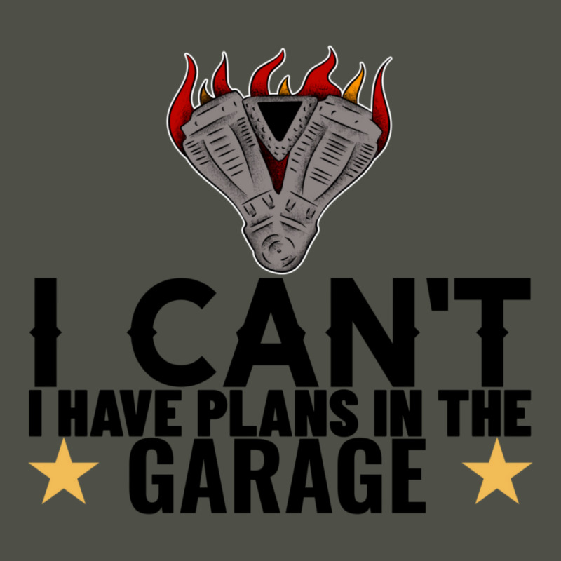 I Cant I Have Plans In The Garage Motor Black Text Fleece Short by ntallashykidx | Artistshot