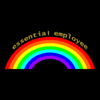 Trending Essential Employee Over The Rainbow Adjustable Cap | Artistshot