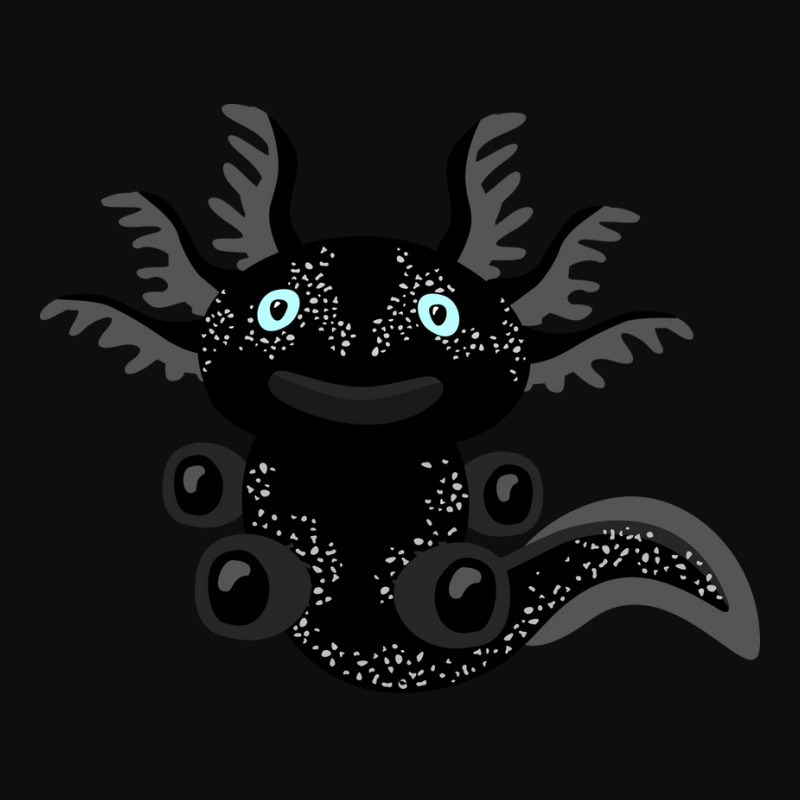 Cute Black Axolotl From The Space Trending Crop Top by acresdulacm | Artistshot