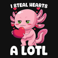 I Steal Hearts Axolotl Valentines Day Mexican Sala Graphic T-shirt | Artistshot