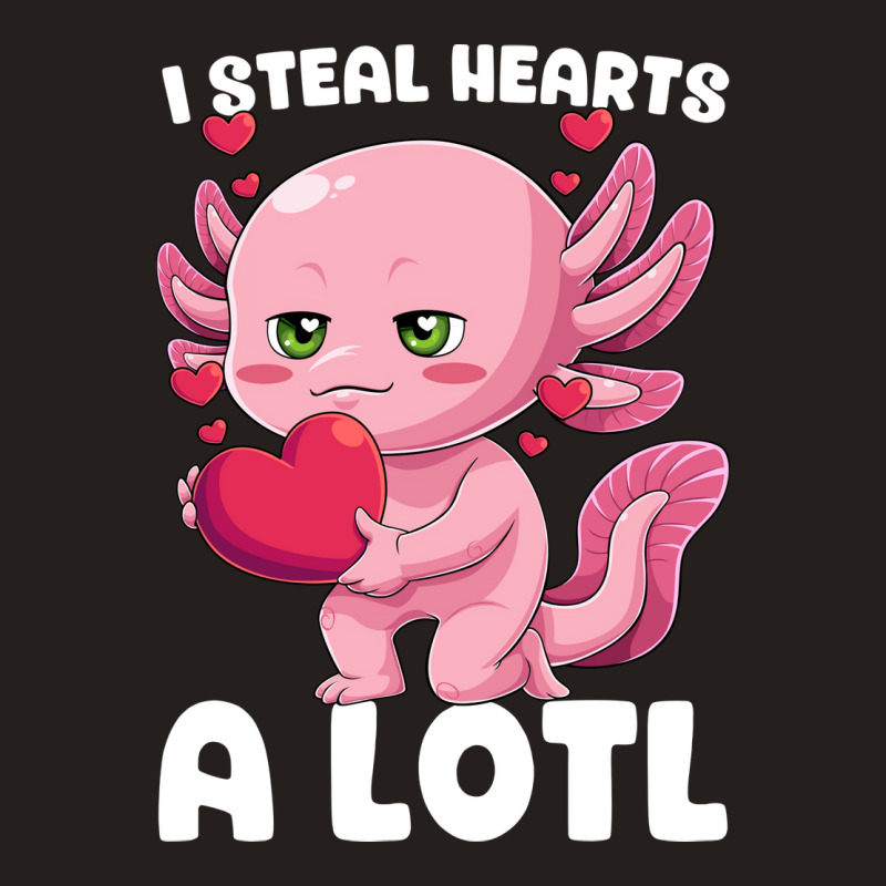 I Steal Hearts Axolotl Valentines Day Mexican Sala Tank Top | Artistshot