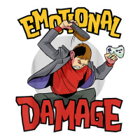 Emotional Damage Meme Angry Gamer T Shirt V-neck Tee | Artistshot