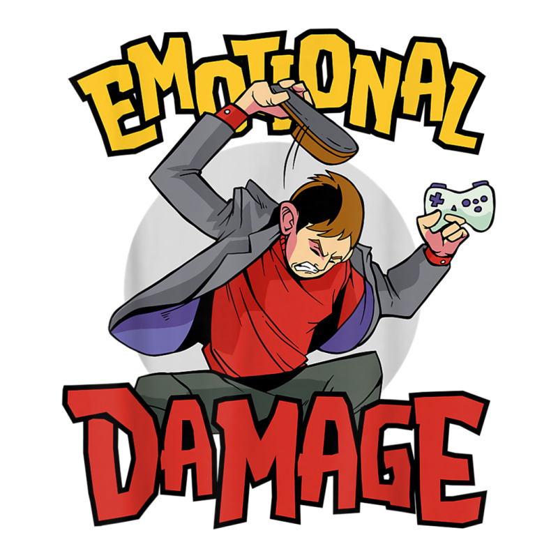 Emotional Damage Meme Angry Gamer T Shirt Long Sleeve Shirts by bettincam | Artistshot