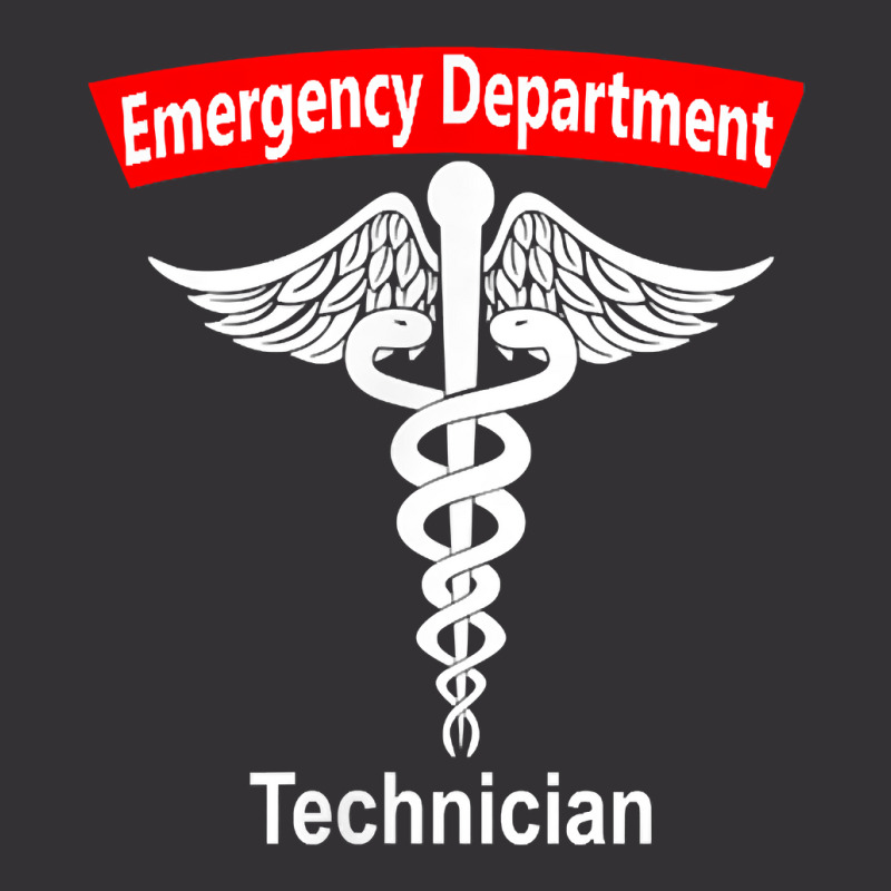 Emergency Department Technician Ed Tech Medical Ca Vintage Short | Artistshot