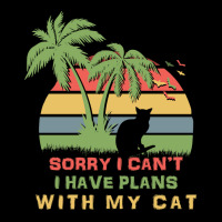 Sorry I Cant I Have Plans With My Cat Long Sleeve Shirts | Artistshot