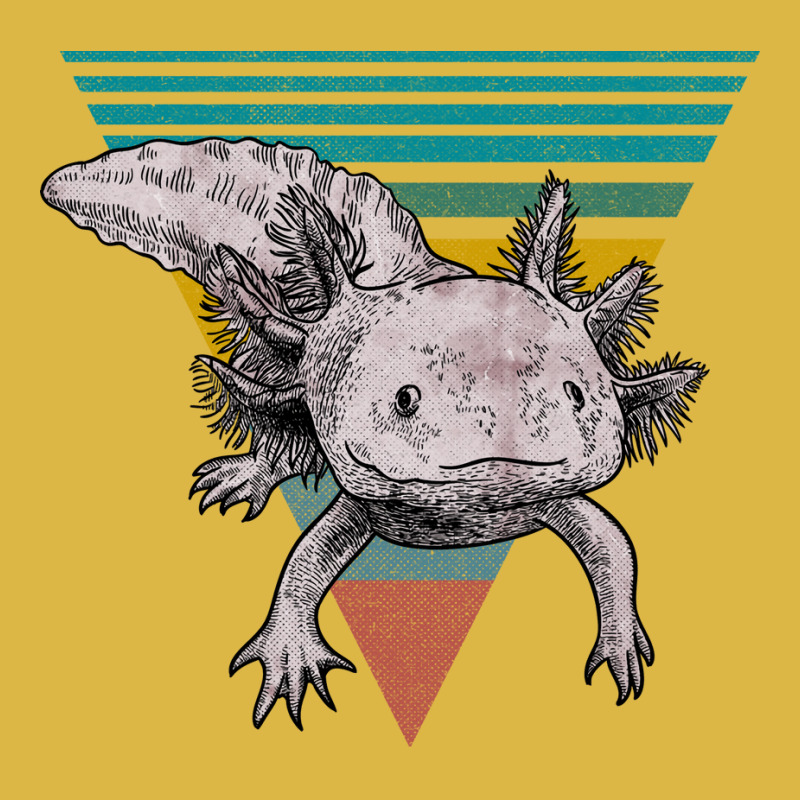 Vintage Axolotl Questions Girl Classic T-shirt | Artistshot