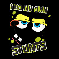 Limited Edition Womens I Do My Own Stunts Spongebo Cropped Hoodie | Artistshot