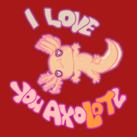 I Love You Axolotl Gold Mud Puppy Tshirt Aesthetic Unisex Jogger | Artistshot