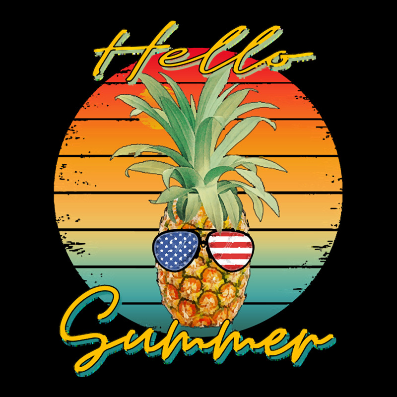 Hello Summer Pineapple T  Shirthello Summer Pineapple T  Shirt (1) Toddler Sweatshirt by corrinebeer640 | Artistshot