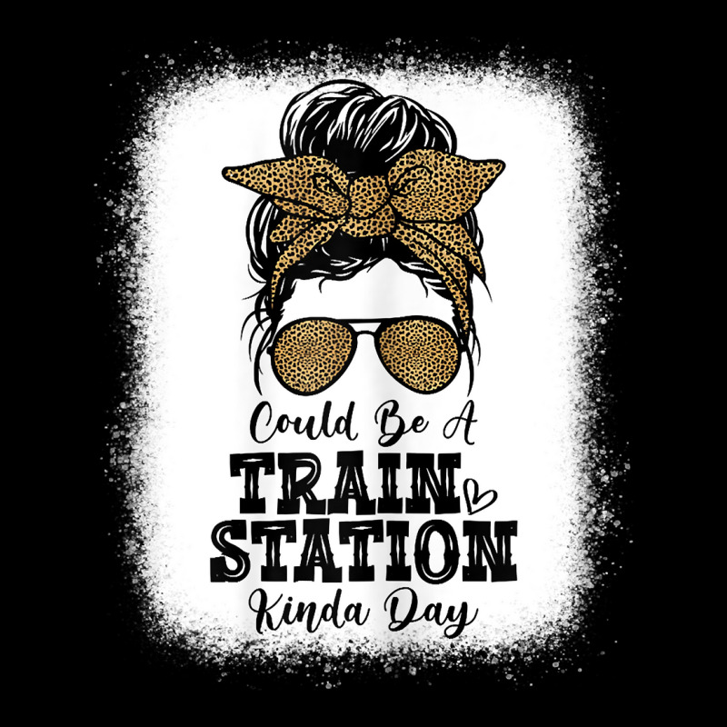 Womens Could Be A Train Station Kinda Day Funny Sa Zipper Hoodie | Artistshot