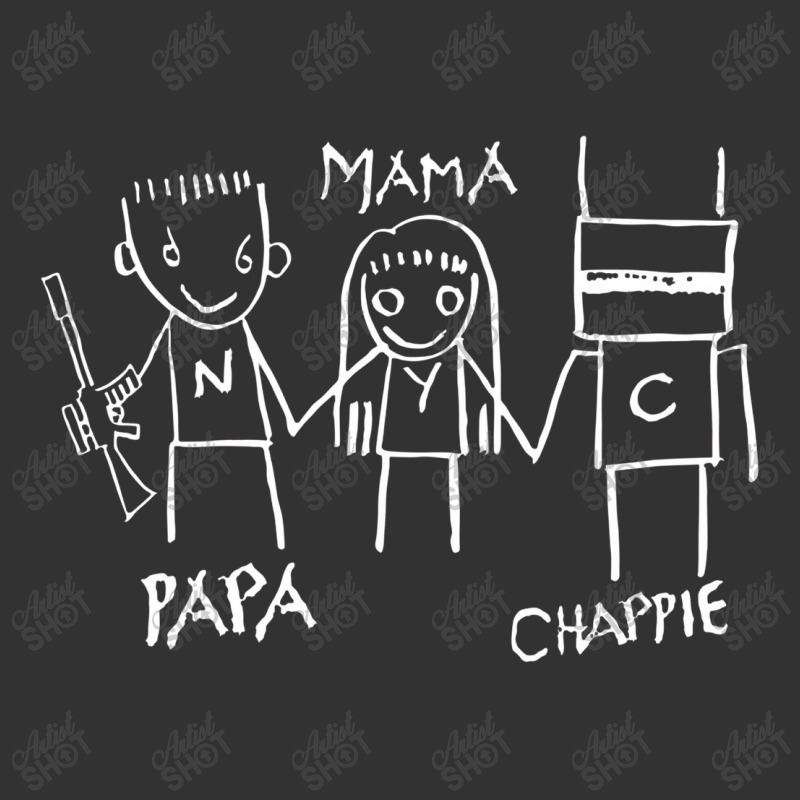 Papa Mama Chappie Baby Bodysuit | Artistshot