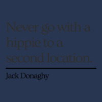 30 Rock Jack Donaghy Quote Never Go With A Hippie  Men Denim Jacket | Artistshot