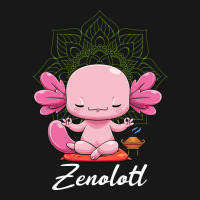 Zenolotl Axolotl Yoga Zen Axolotl Meditation Mantr Flannel Shirt | Artistshot