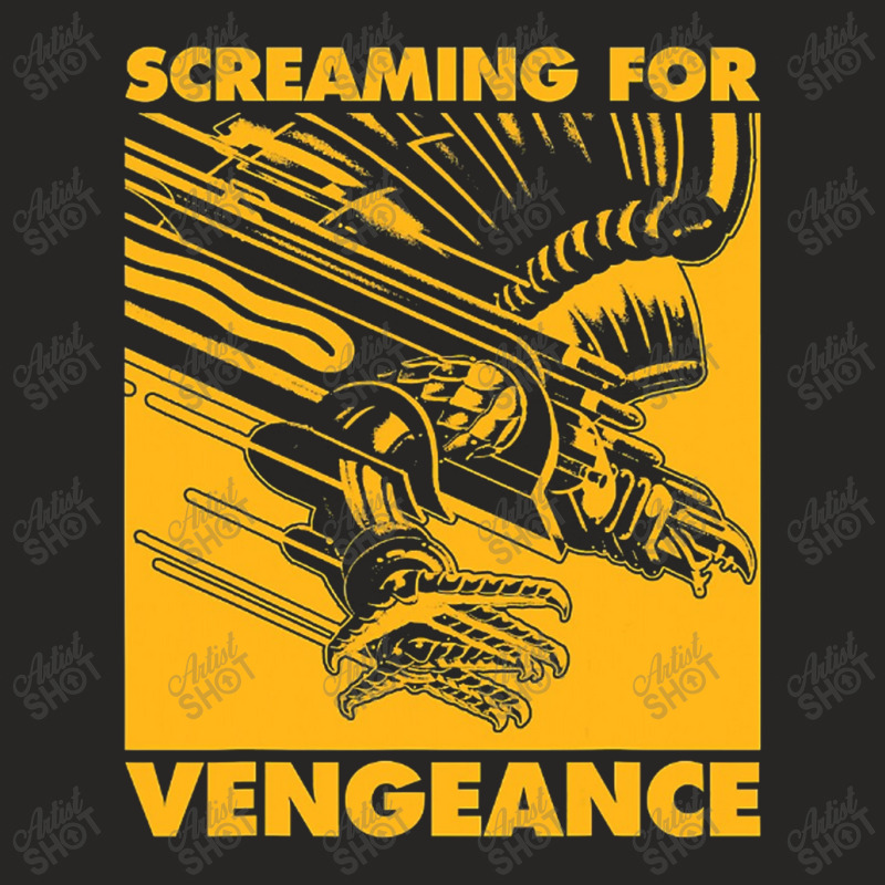 Screaming For Vengeance Ladies Fitted T-Shirt by MayGrady | Artistshot