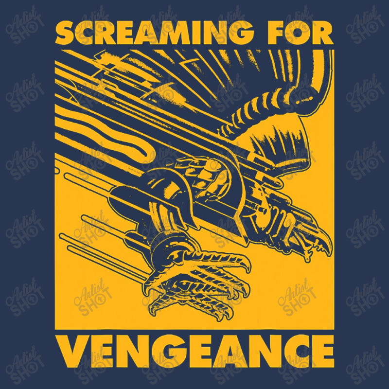 Screaming For Vengeance Ladies Denim Jacket by MayGrady | Artistshot