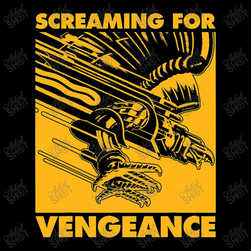 Screaming For Vengeance Cropped Hoodie by MayGrady | Artistshot