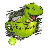 Cute Dino T Rex Dinosaur King Reptile Party Cup Sticker | Artistshot