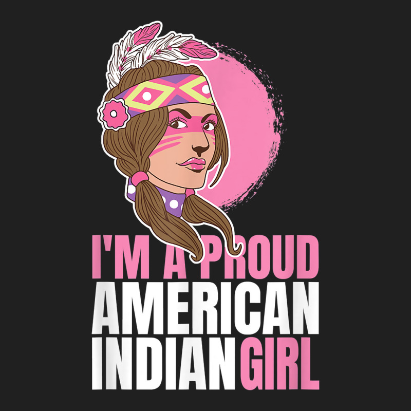 Native Proud American Indian Girl Chief Gift T Shi Ladies Polo Shirt by karynadreck | Artistshot