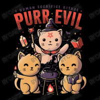 Purr Evil Cropped Sweater | Artistshot