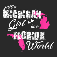 Funny Michigan Shirts Just A Michigan Girl In A Fl Toddler T-shirt | Artistshot