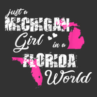 Funny Michigan Shirts Just A Michigan Girl In A Fl Baby Bodysuit | Artistshot