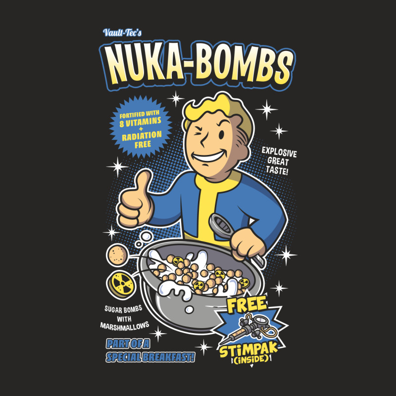 Nuka Bombs Ladies Fitted T-Shirt by Olipop | Artistshot