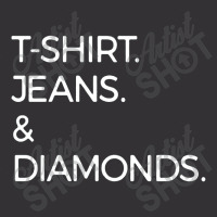 T Shirt Jeans And Diamonds Vintage Short | Artistshot