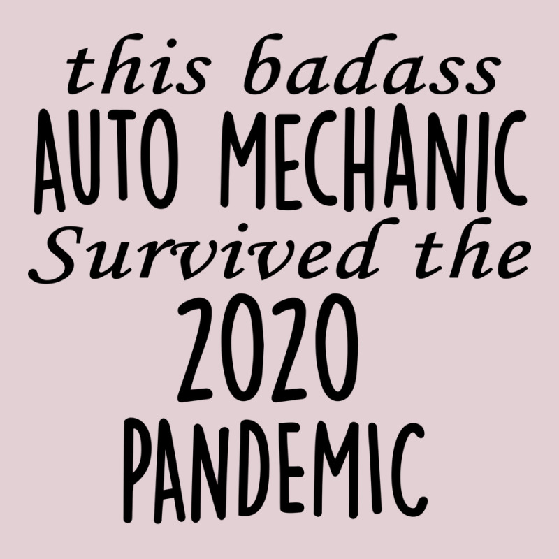 This Badass Auto Mechanic Survived The 2020 Pandem Ladies Fitted T-shirt | Artistshot