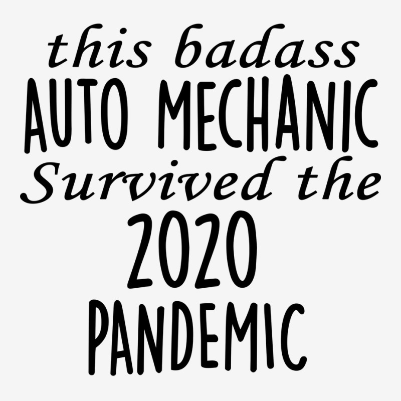 This Badass Auto Mechanic Survived The 2020 Pandem Ladies Polo Shirt | Artistshot