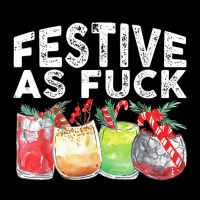 Festive As Fuck Funny Ugly Christmas Holiday T Shi Maternity Scoop Neck T-shirt | Artistshot