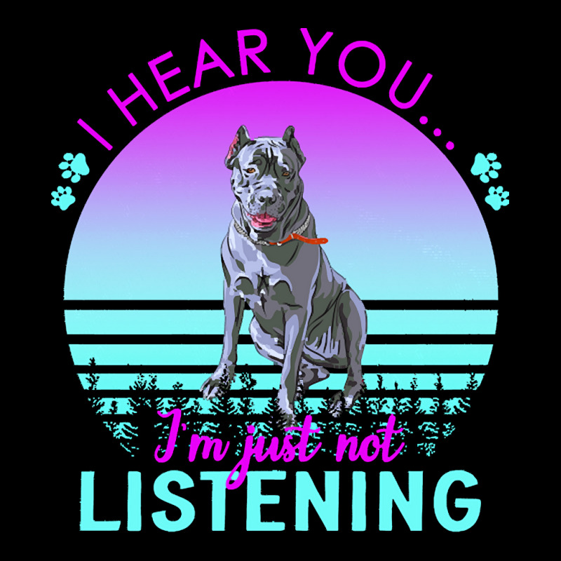 Cane Corso T  Shirt I Hear You I'm Just Not Listening Cane Corso Lover V-Neck Tee by helmerschultz894 | Artistshot