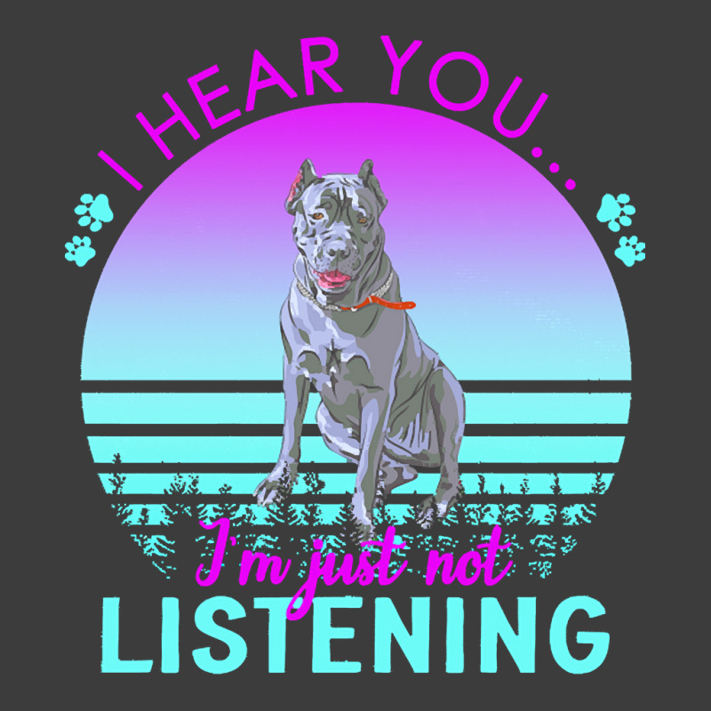 Cane Corso T  Shirt I Hear You I'm Just Not Listening Cane Corso Lover Men's Polo Shirt by helmerschultz894 | Artistshot