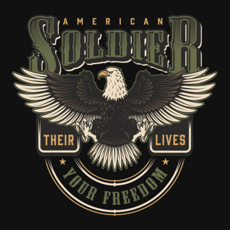 American Soldier Graphic T-shirt | Artistshot