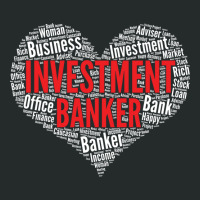 Investment Banker Heart Shape Word Cloud Design Gr Women's Triblend Scoop T-shirt | Artistshot