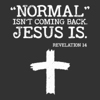 Normal Isn't Coming Back But Jesus Is Revelation 1 Baby Bodysuit | Artistshot