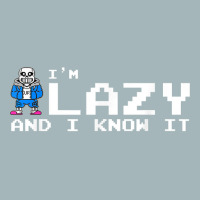 I'm Lazy And I Know It Sans Skeleton Sans Skull T Unisex Sherpa-lined Denim Jacket | Artistshot