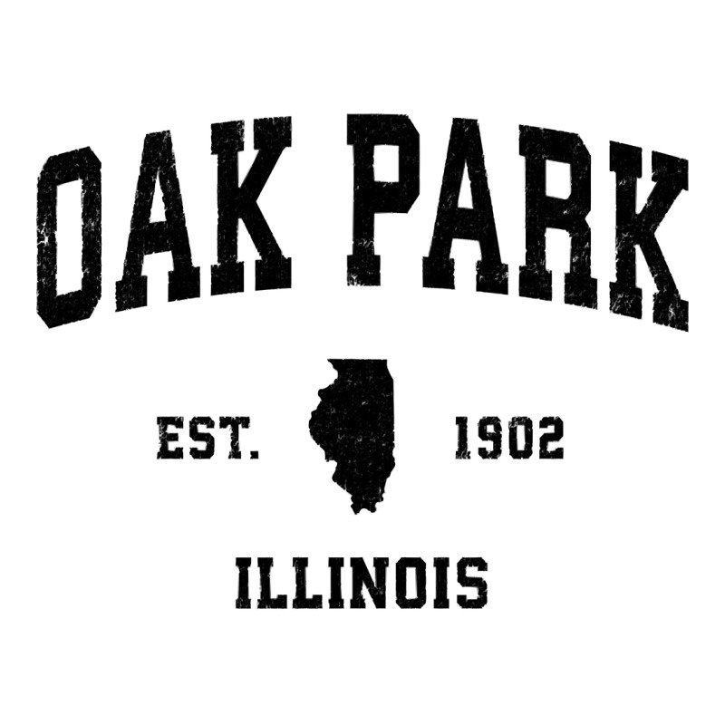 Oak Park Illinois Il Vintage Sports Design Black P Youth Hoodie by terrilyn | Artistshot