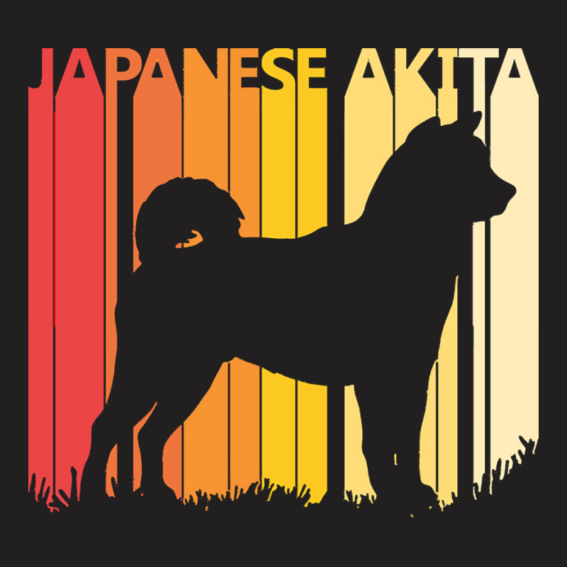 Japanese Akita T  Shirt Vintage Japanese Akita Dog T  Shirt T-Shirt by helmerschultz894 | Artistshot