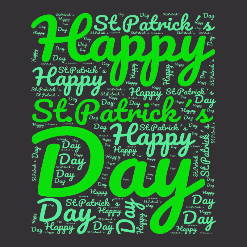 Happy St Patricks Day Wordart Funny Irish Vintage Hoodie by lauUPTEES | Artistshot