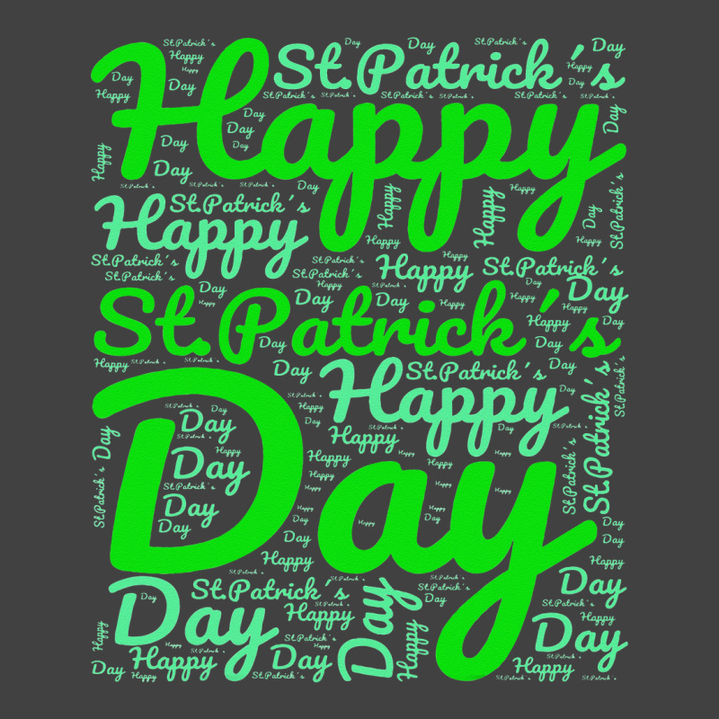 Happy St Patricks Day Wordart Funny Irish Vintage T-Shirt by lauUPTEES | Artistshot