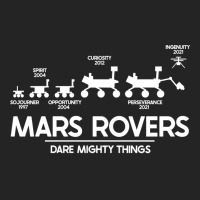 Mars Perseverance Rover Dare Mighty Things Landing 3/4 Sleeve Shirt | Artistshot