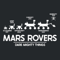 Mars Perseverance Rover Dare Mighty Things Landing Crewneck Sweatshirt | Artistshot