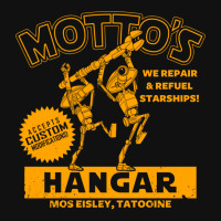 Motto's Hangar Graphic T-shirt | Artistshot