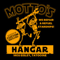 Motto's Hangar V-neck Tee | Artistshot