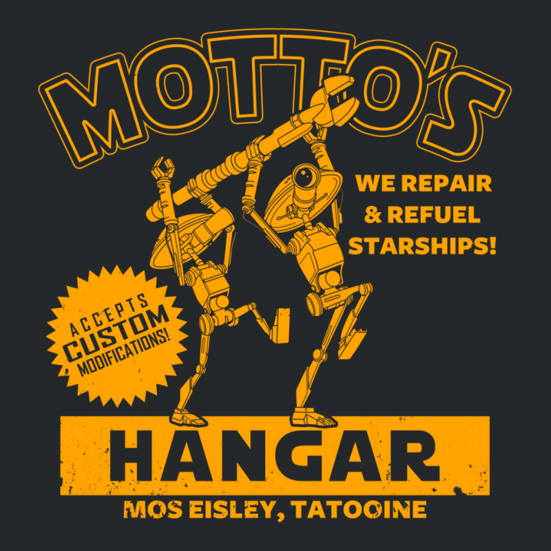 Motto's Hangar Crewneck Sweatshirt | Artistshot