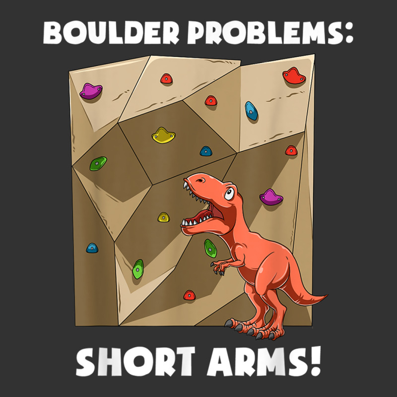 Funny Bouldering And Rock Climbing T Rex T Shirt Baby Bodysuit | Artistshot